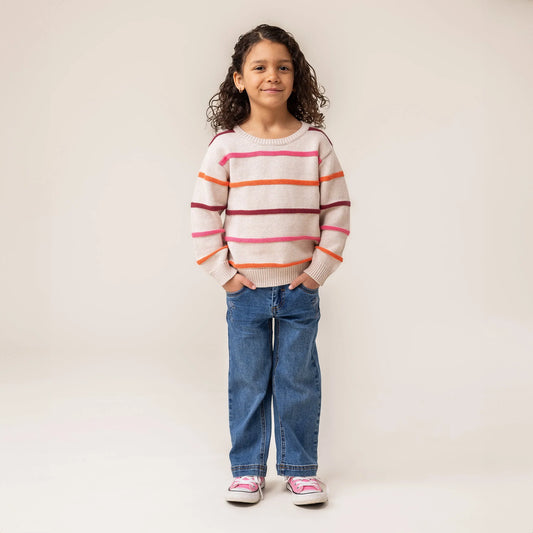 Nano Beige Striped Sweater FN