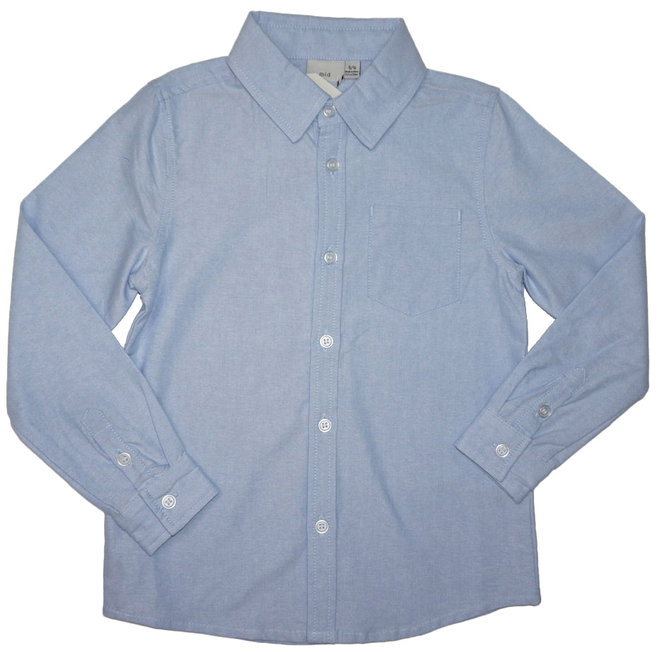 MID Blue Dress Shirt FN