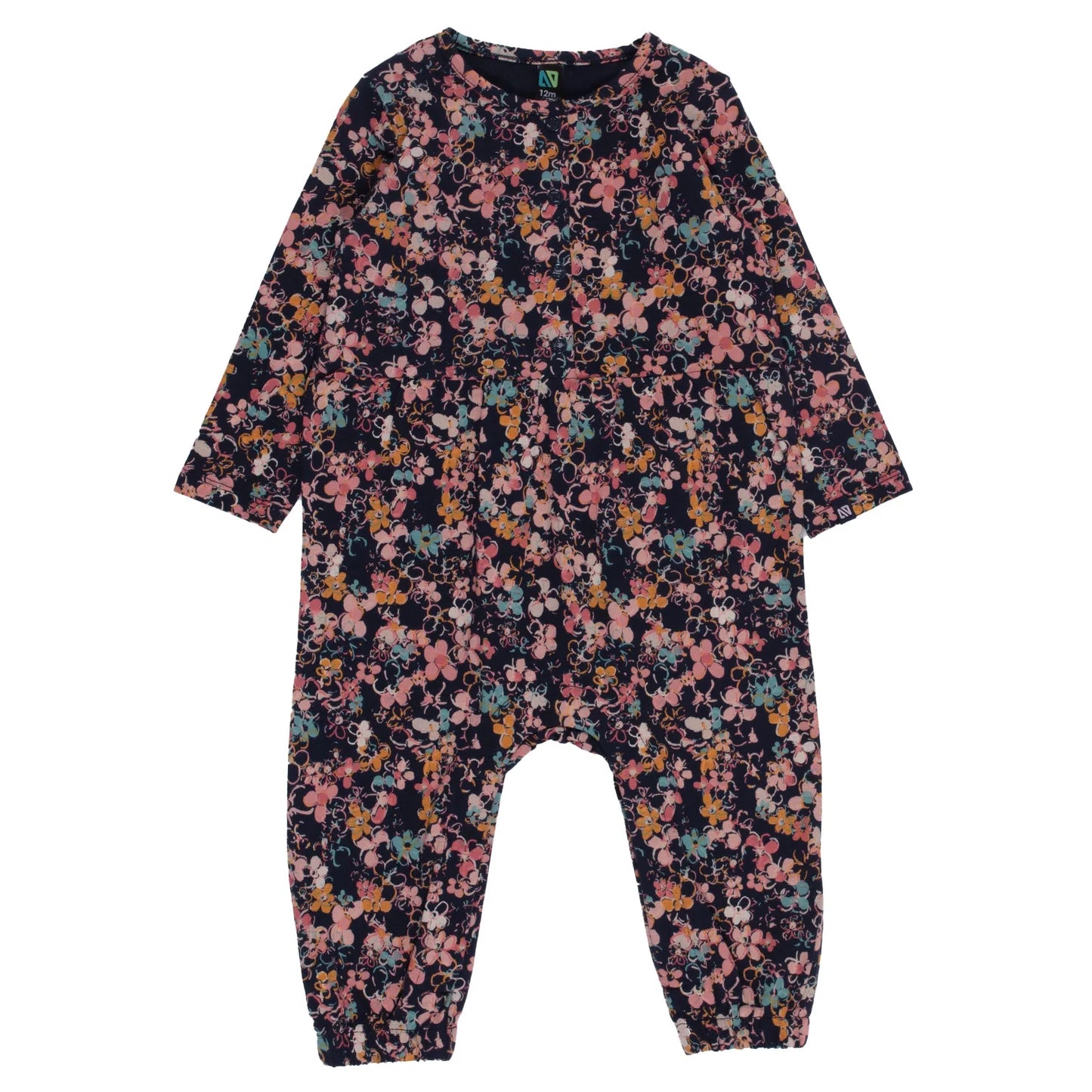 Nano Navy Floral Romper FN