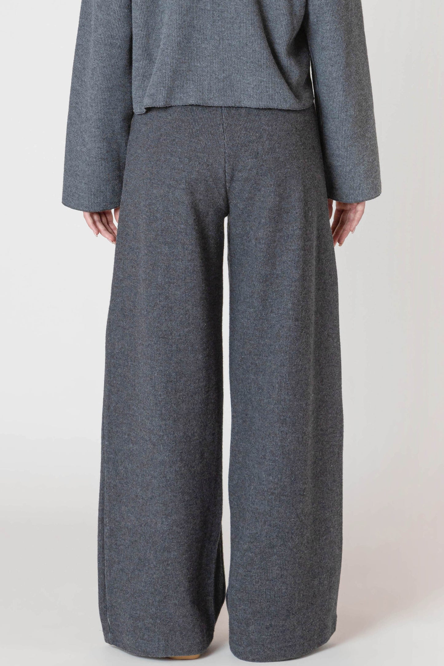 Room 34 Wide Leg Ribbed Pant FN