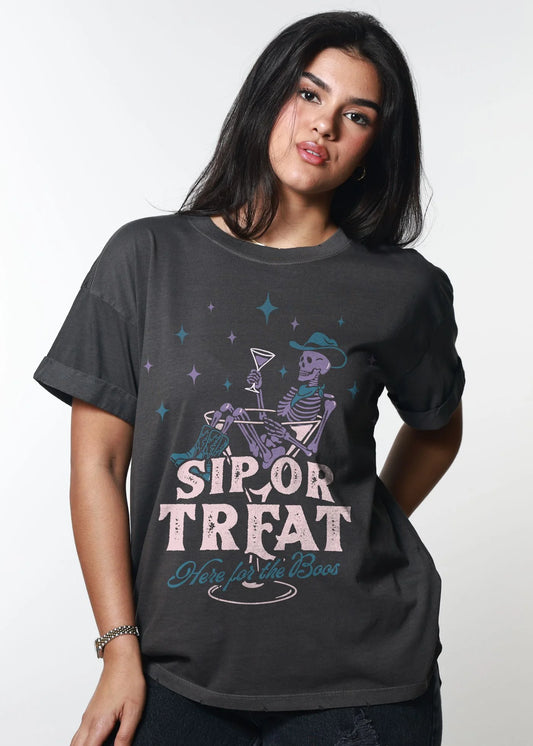 Girl Dangerous Sip or Treat Graphic Tee FN