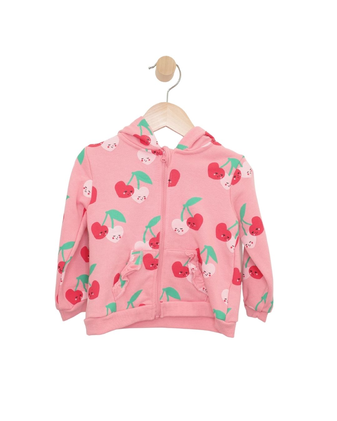 MID Cherry Zip Up Hoodie