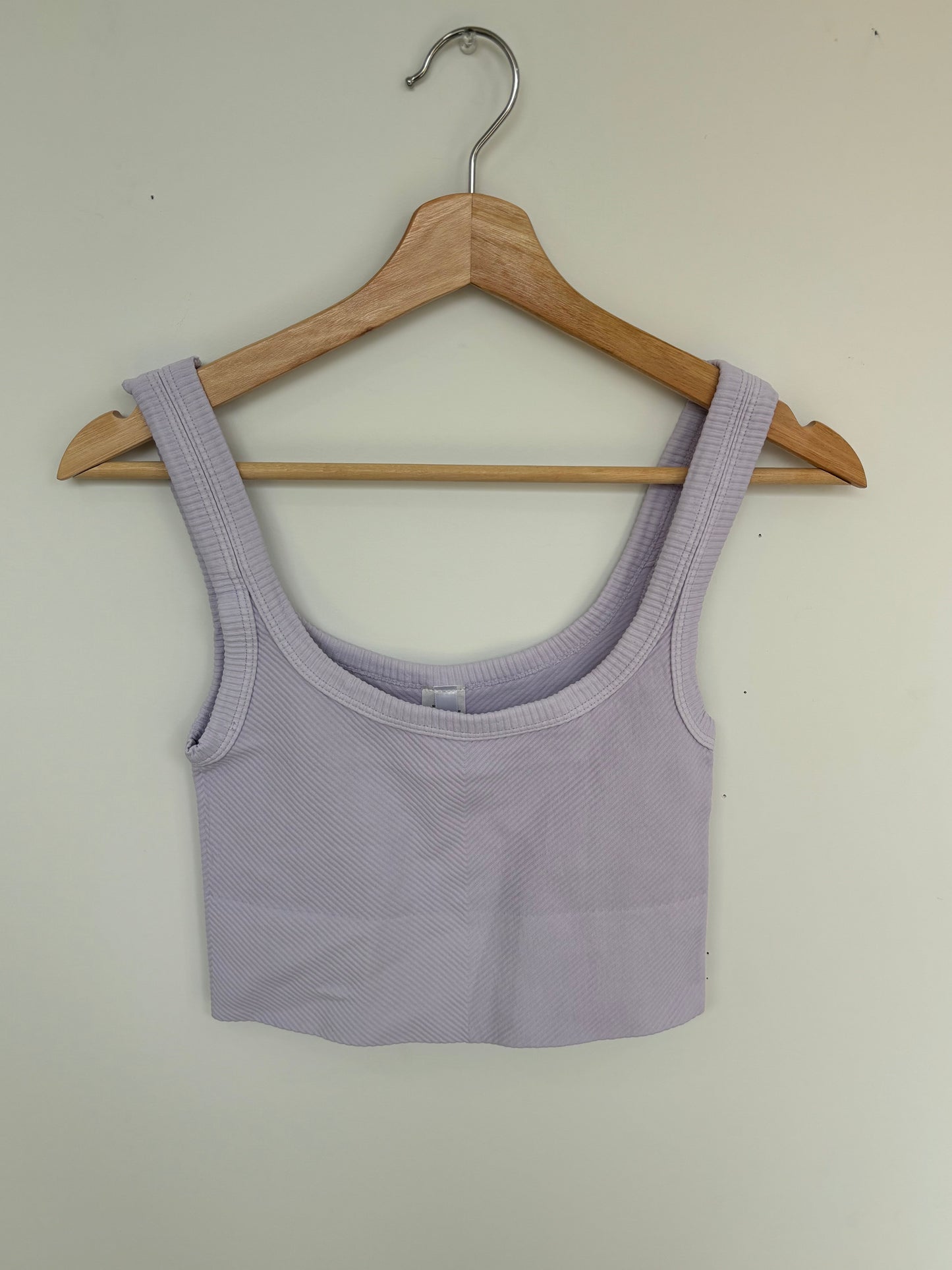 Nikibiki Chevron Ribbed Crop Top - SP24