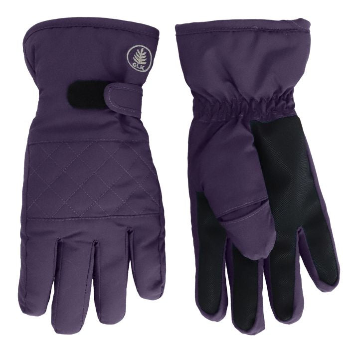 Calikids Waterproof Purple Gloves