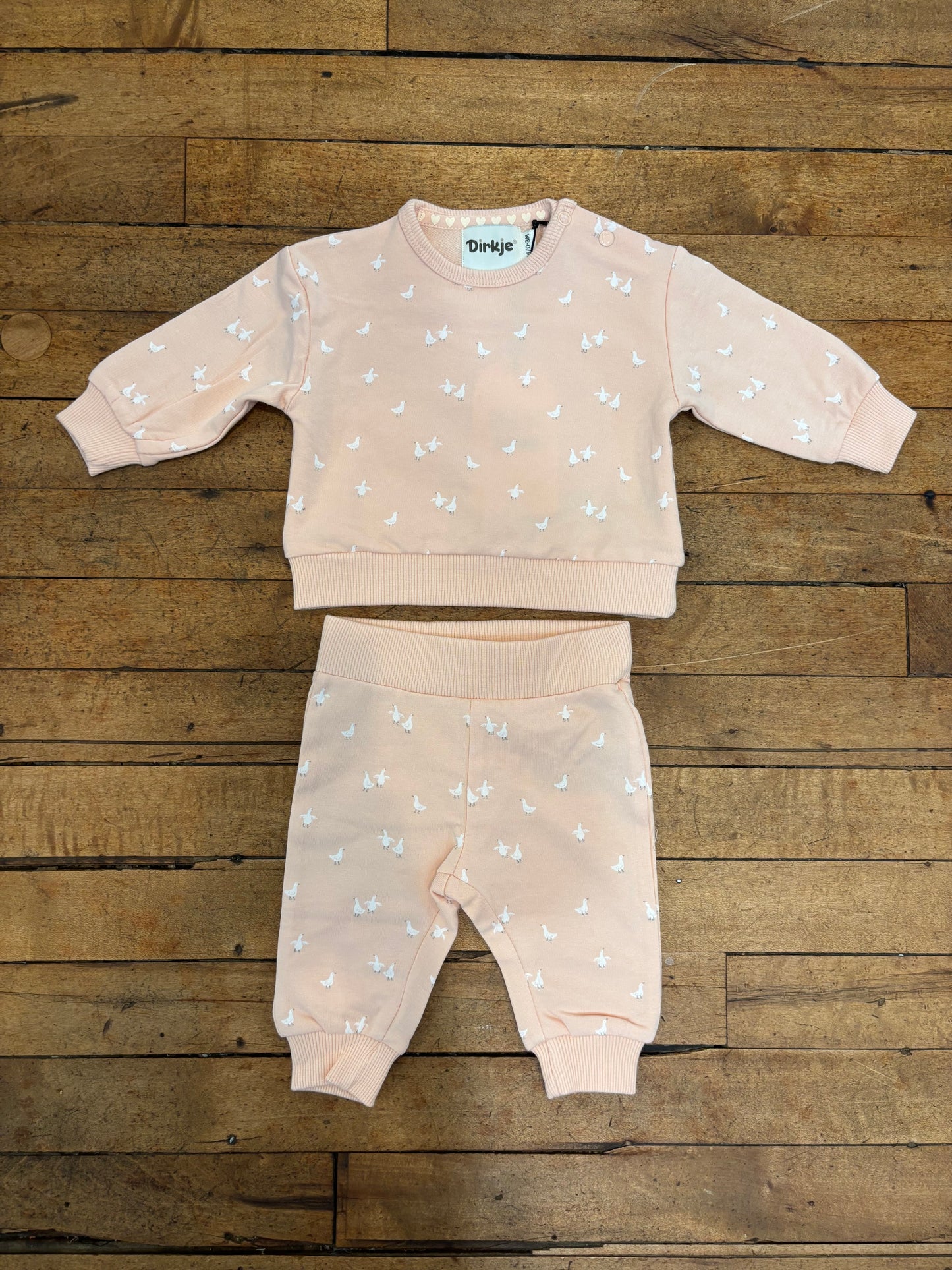 Dirkje Light Pink Goose Set FN