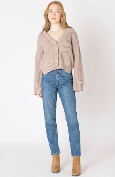Dex Cuffed Textured Cardigan FN