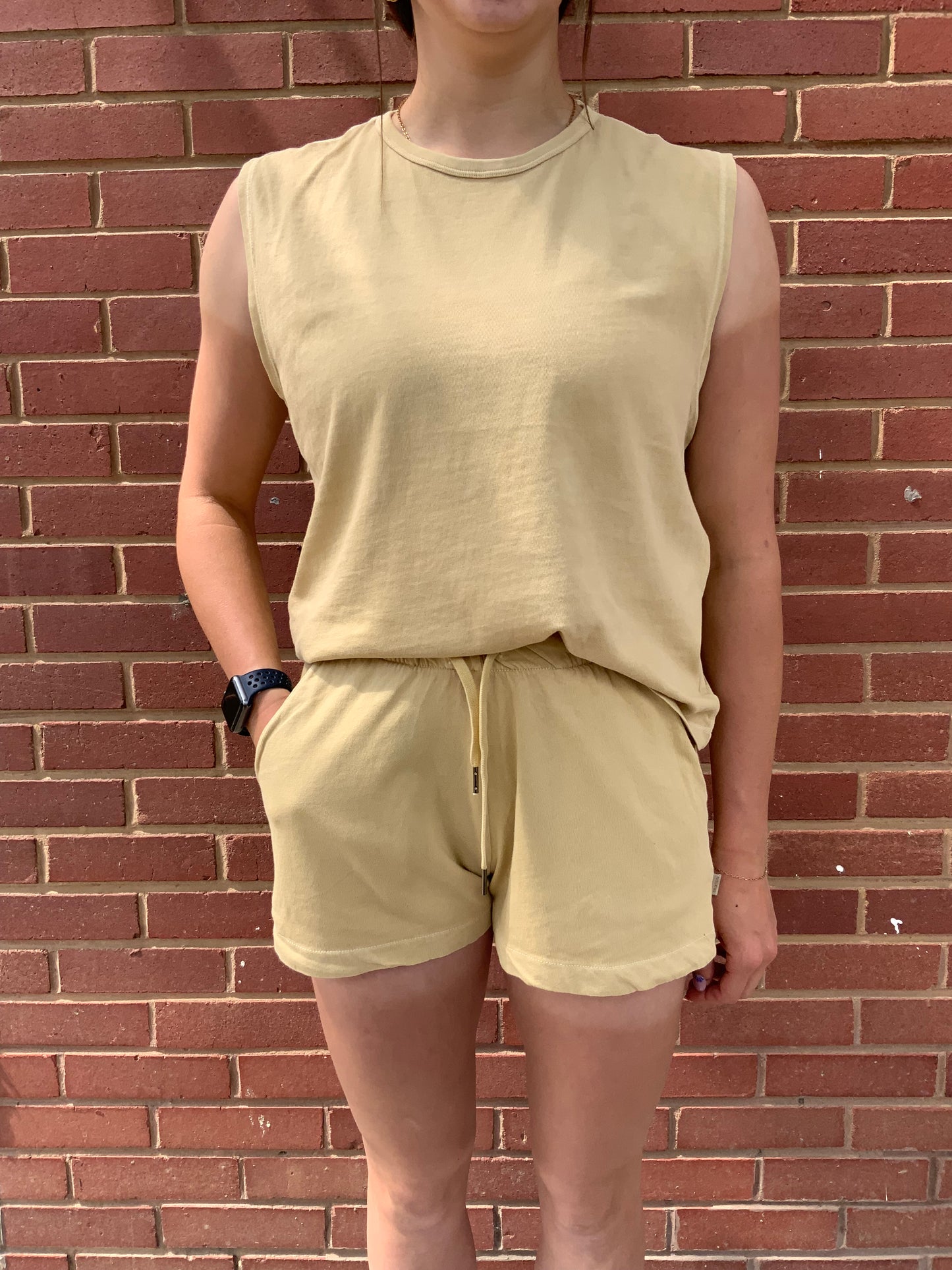 Brixton Khaki Muscle Tank FN