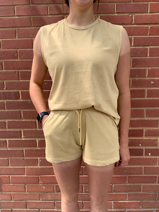 Brixton Khaki Lounge Shorts