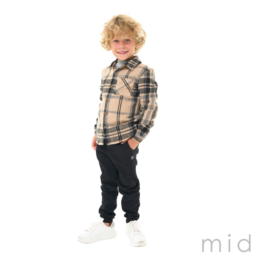 MID Flannel Shacket FN