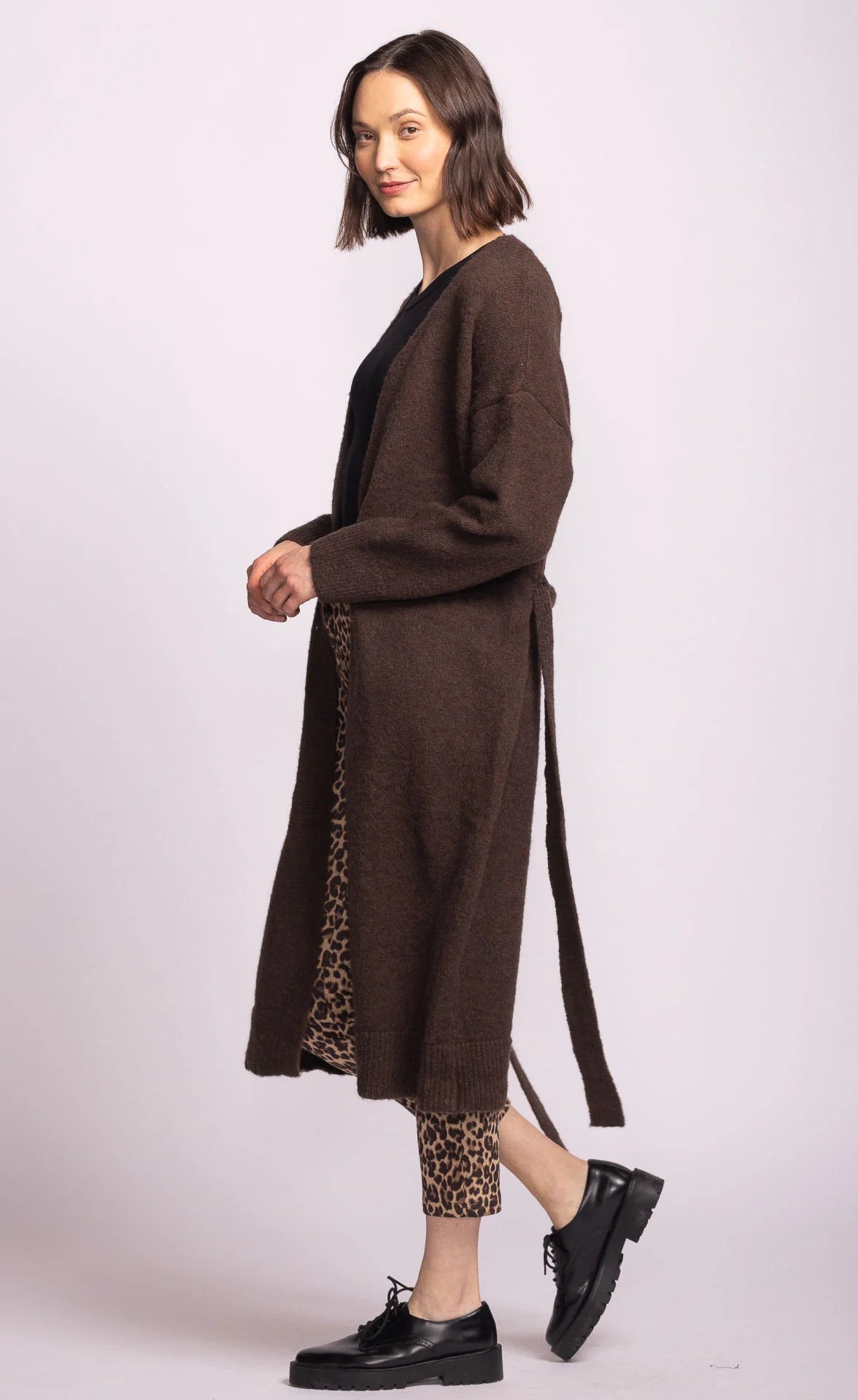 Pink Martini Brown Kiki Sweater FN