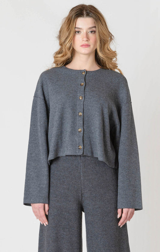 Room 34 Ribbed Cardigan FN
