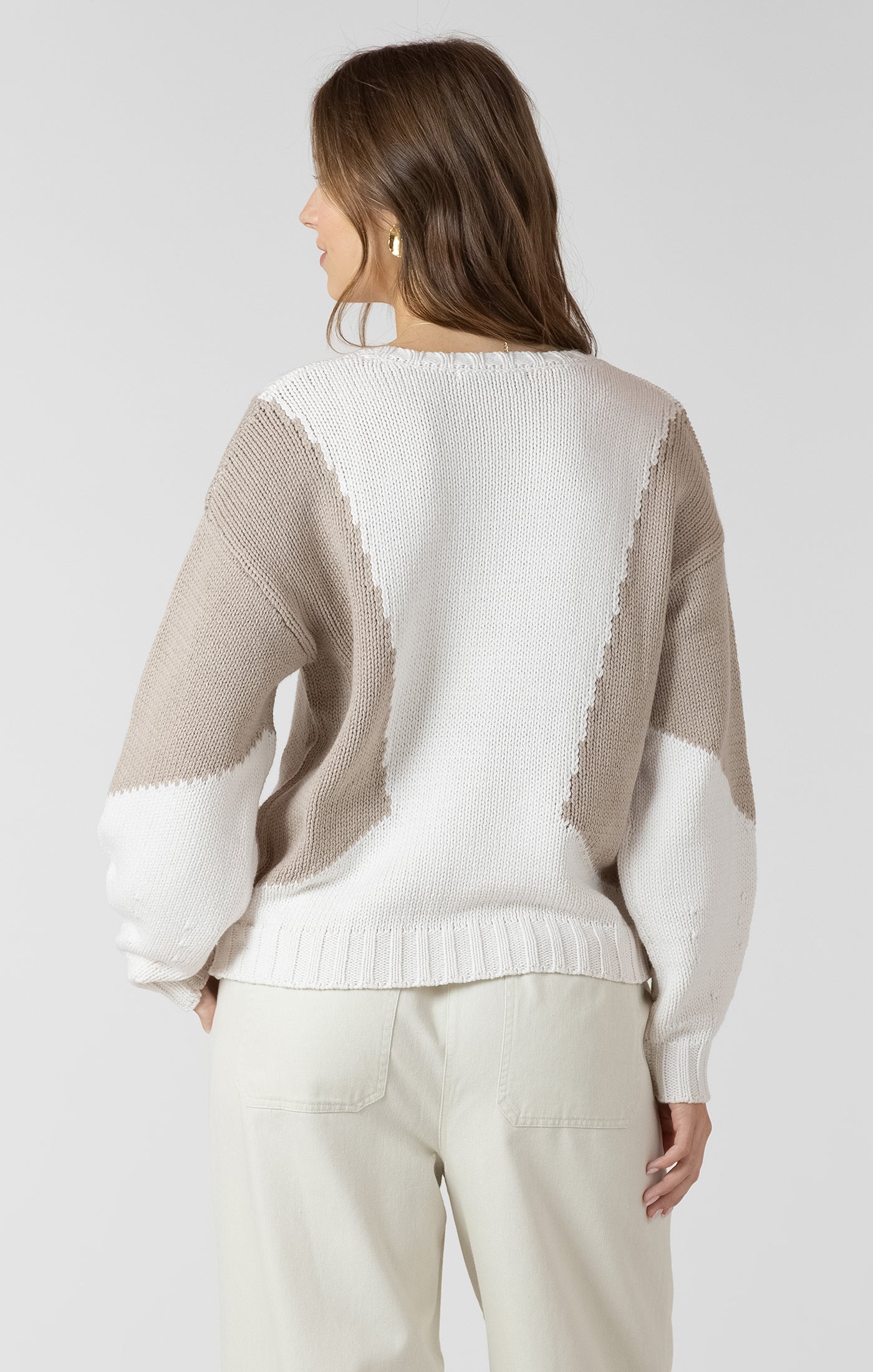 Dex Colourblock Crewneck Sweater SP