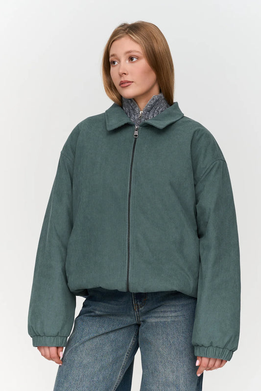 24 Colours Corduroy Bomber Jacket FN