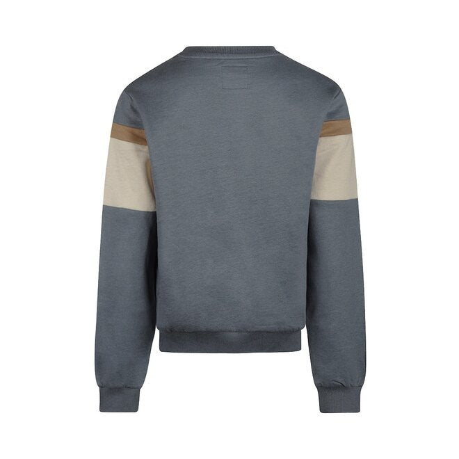 No Way Monday Mid Blue Sweater FN