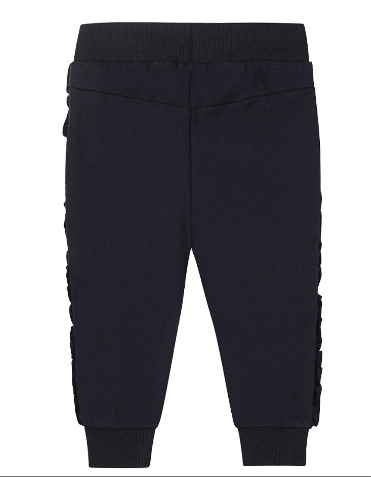 Dirkje Navy Ruffle Pant FN