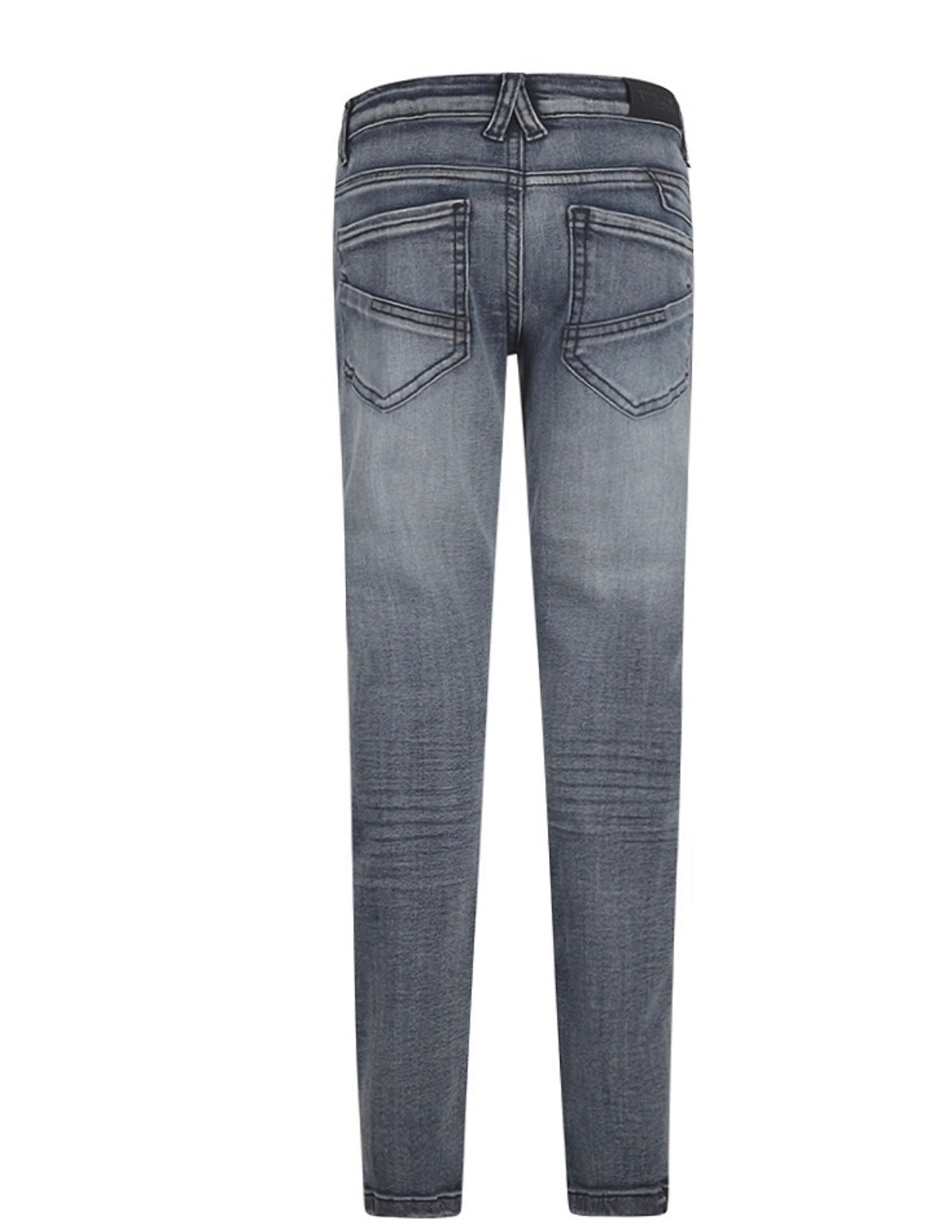 No Way Monday Tapered Blue Jeans FN