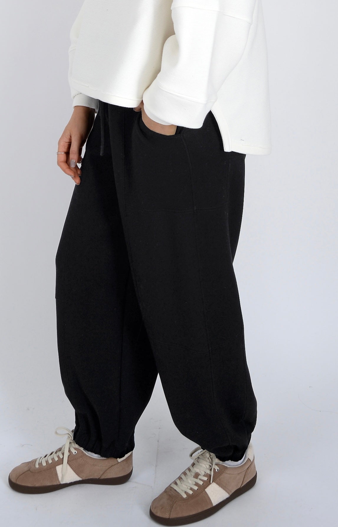 RD Style Jan Soft Knit Barrel Pant FN