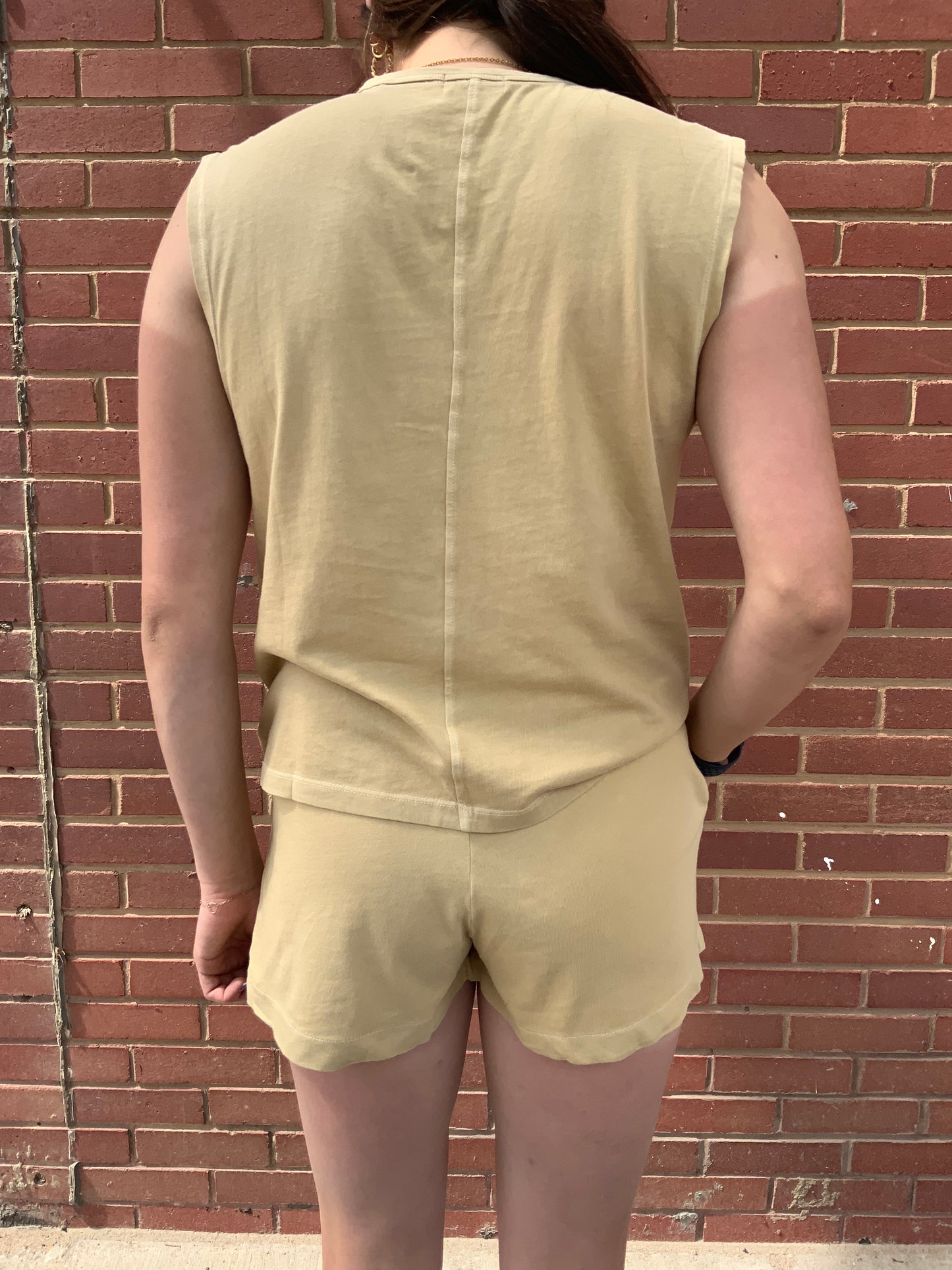 Brixton Khaki Muscle Tank FN