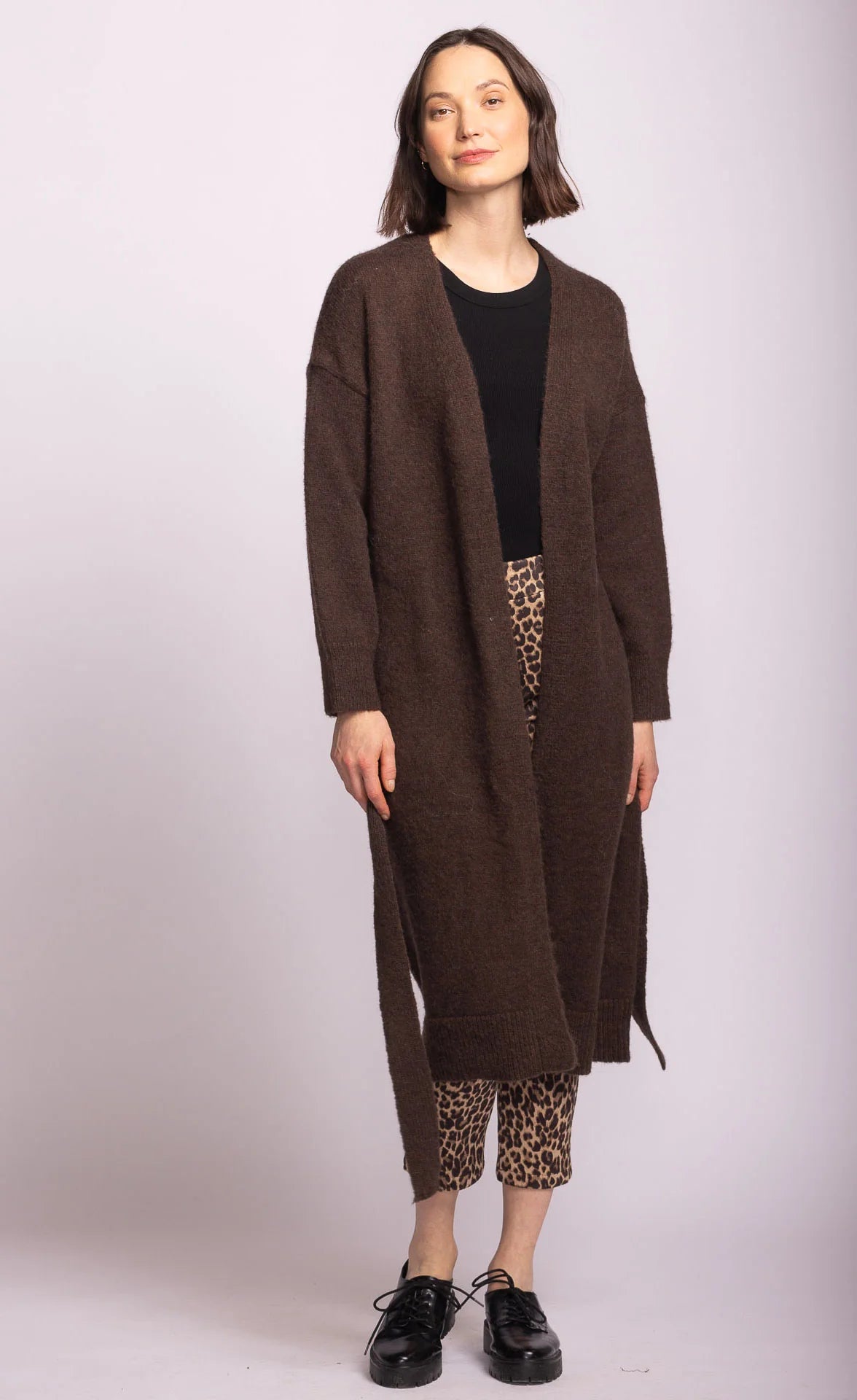 Pink Martini Brown Kiki Sweater FN