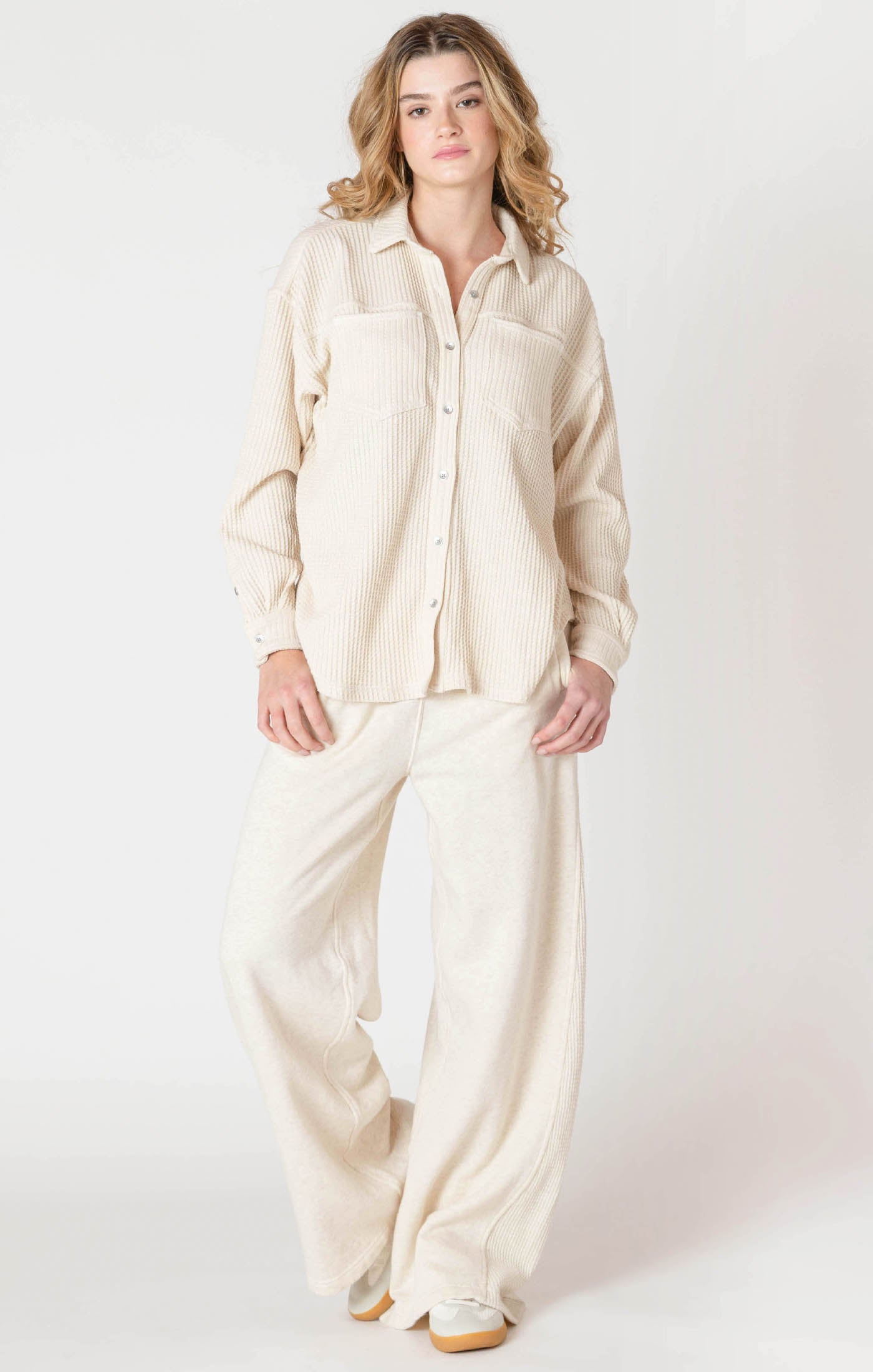 Room 34 Thermal Knit Shacket FN