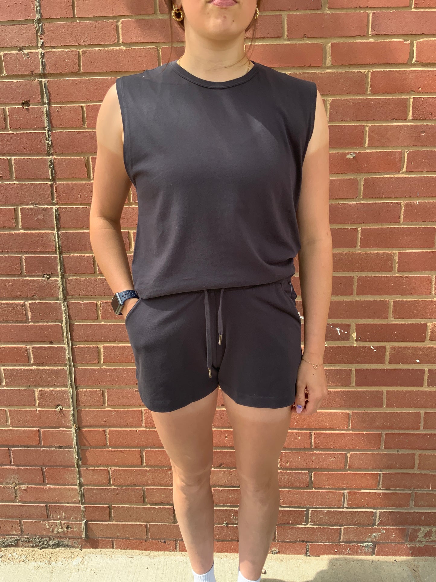 Brixton Black Lounge Shorts FN