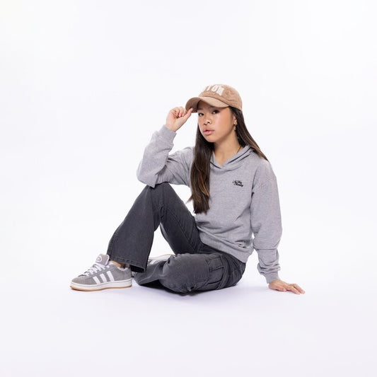 No Way Monday Basic Grey Hoodie FN