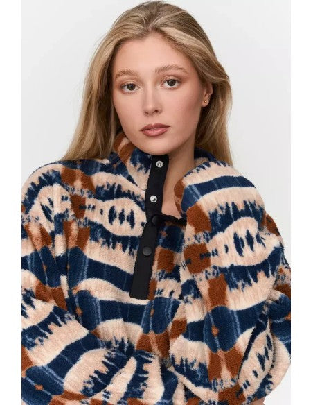 24 Colours Sherpa 1/4 Pullover FN