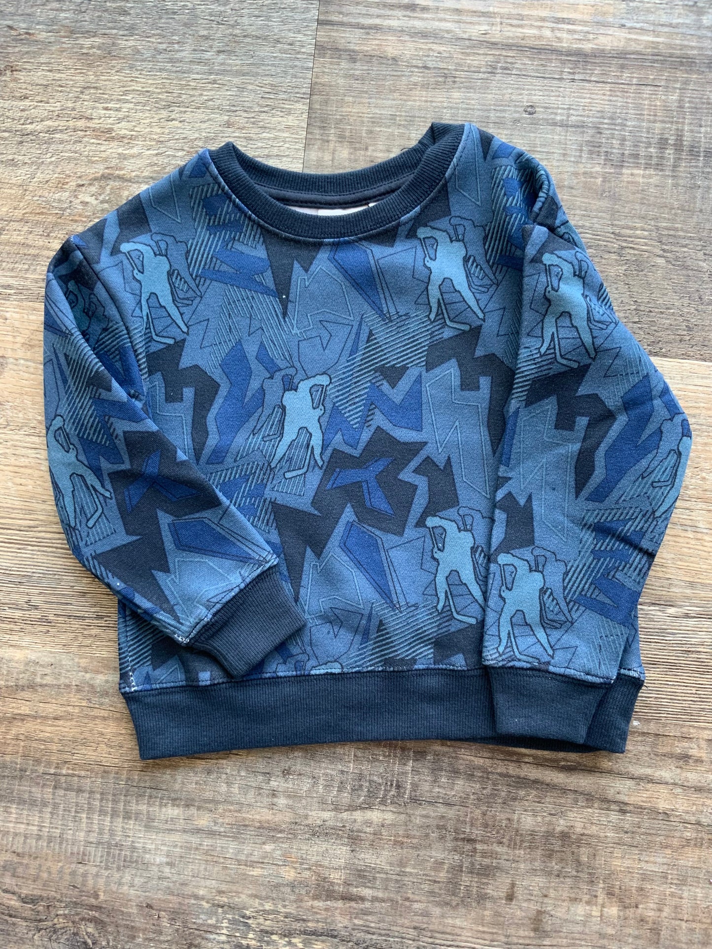 MID Blue Hockey Crewneck FN