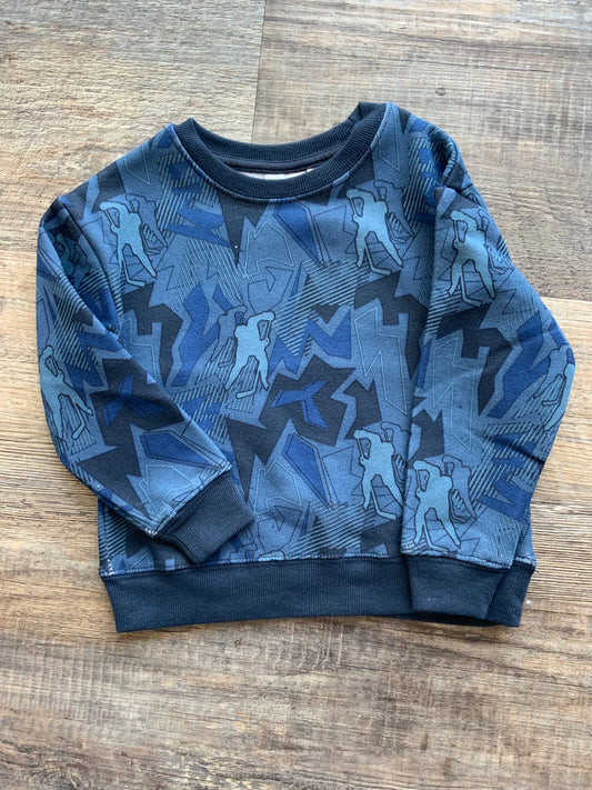 MID Blue Hockey Crewneck FN