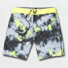 Volcom Saturate Mod Lime Tie Dye Swimsuit SU23