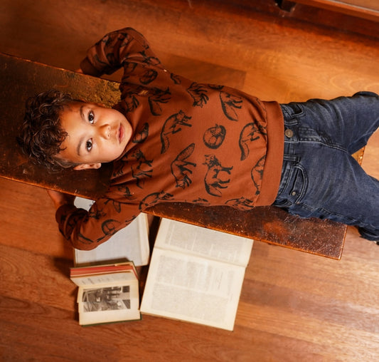 Koko Noko Brown Fox Sweater FN