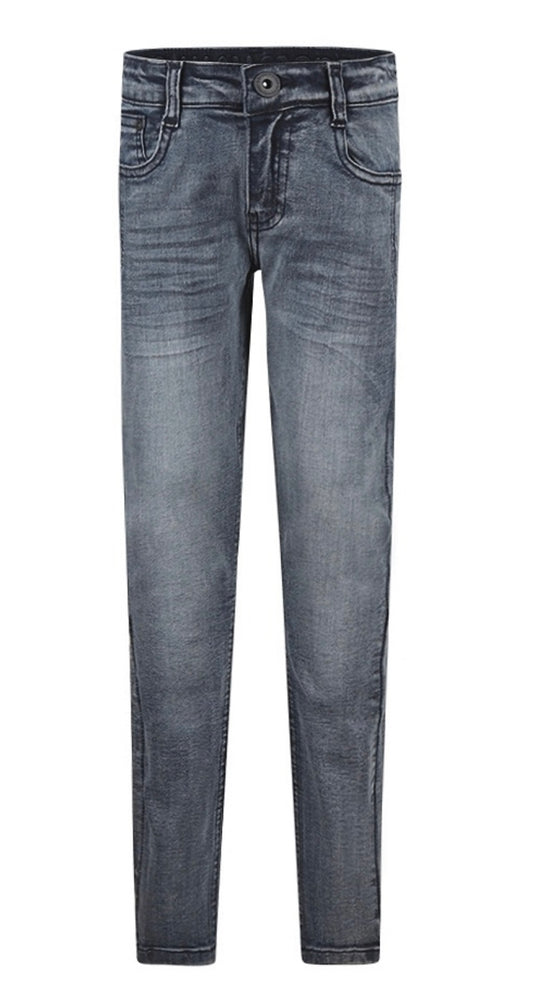 No Way Monday Tapered Blue Jeans FN