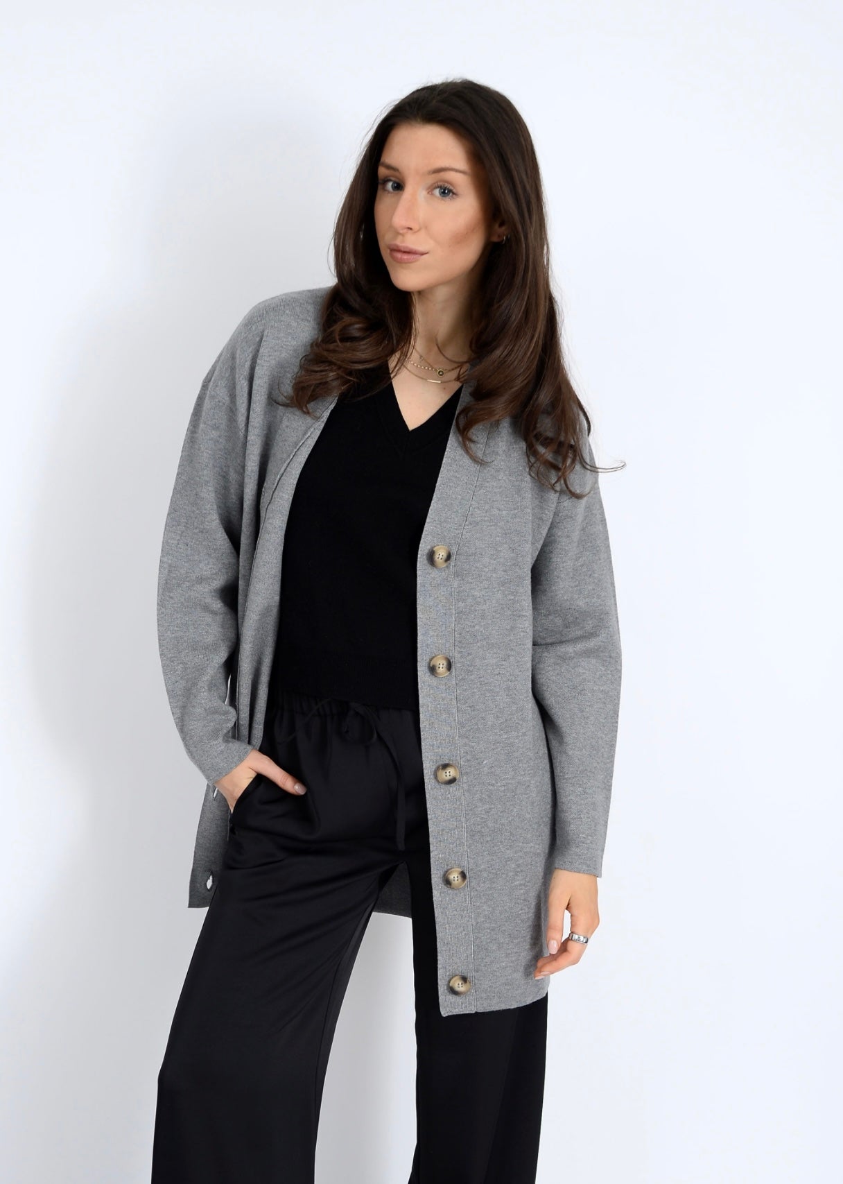 RD Style Abella V-Neck Cardigan FN