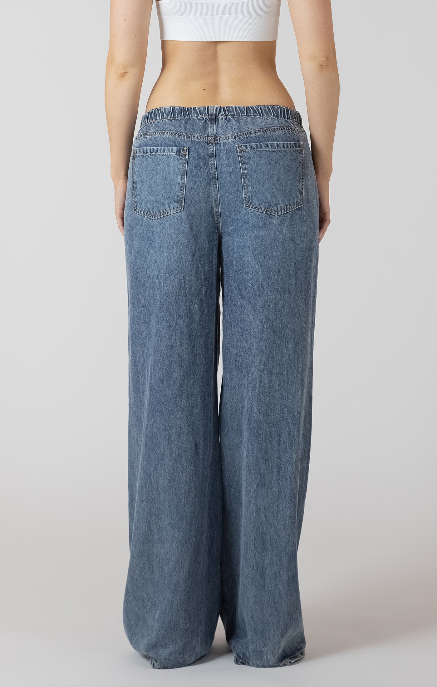 Dex Drawstring Denim Pant SP