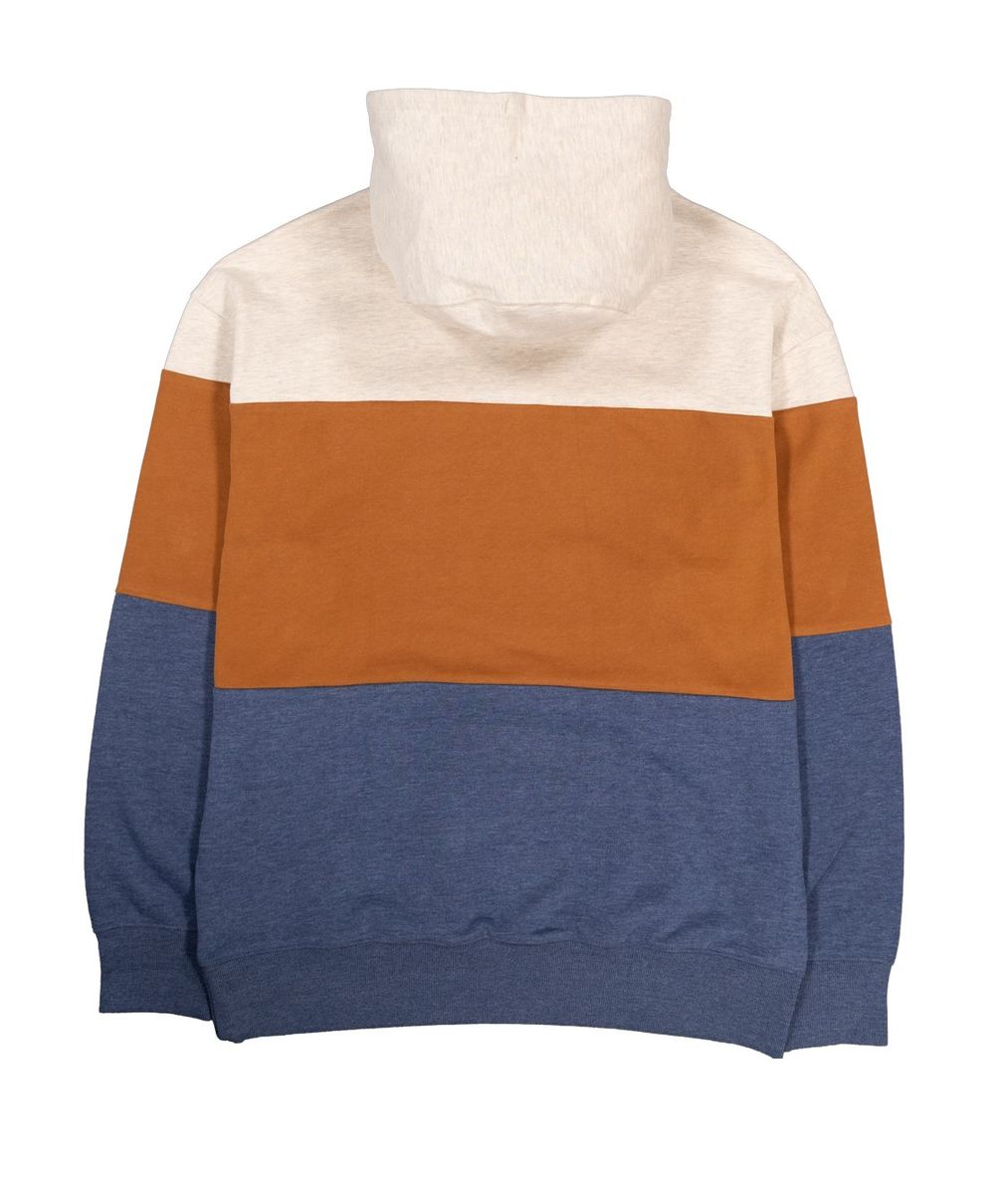 Silver Men’s Colour Block Fleece Popover FN