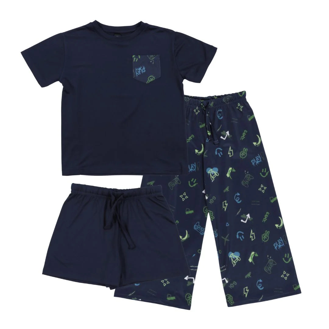 Nano 3 Piece Gaming Pajama Set SPN
