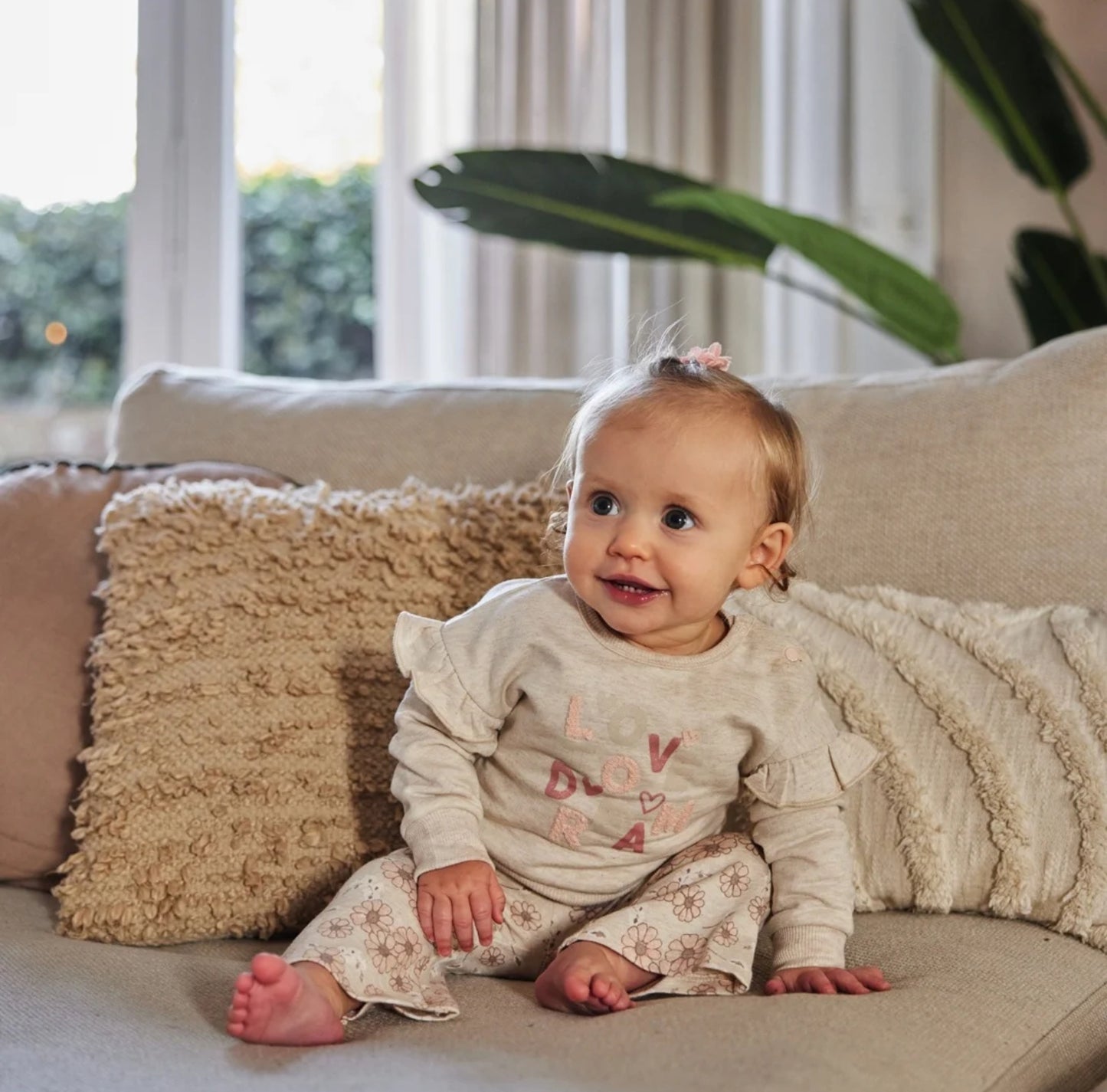 Dirkje Floral Flared Legging FN