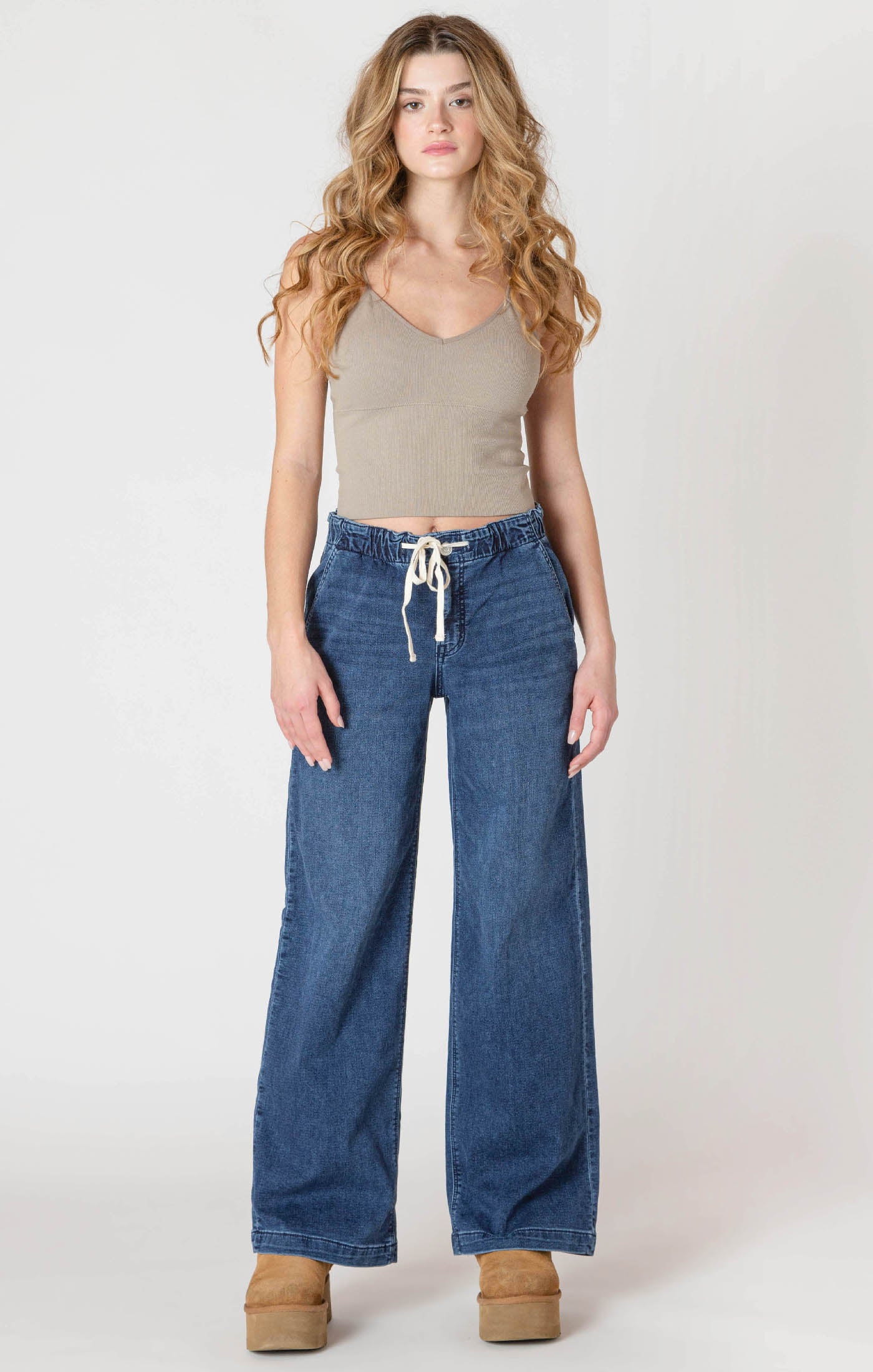 Room 34 Wide Leg Denim Pant FN