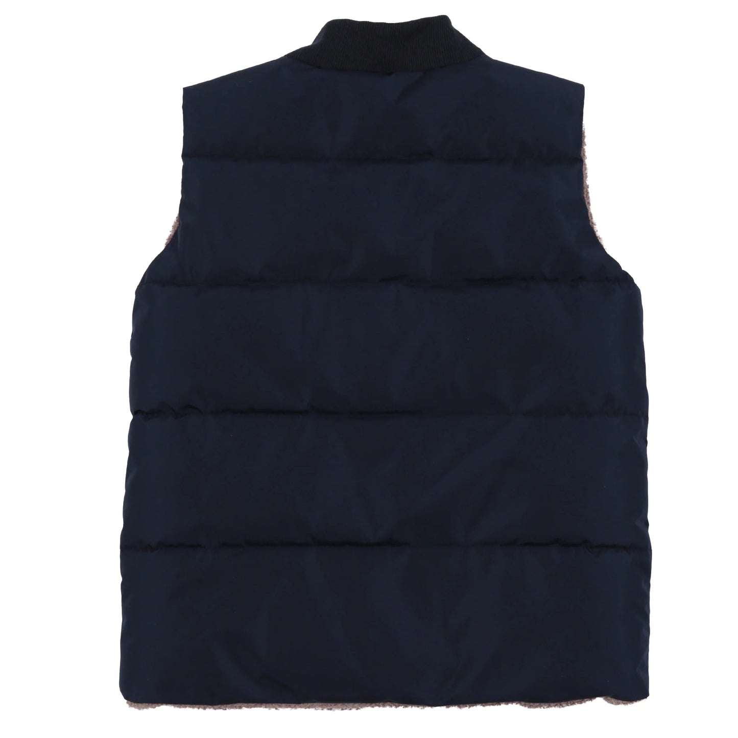 Nano Navy Reversible Quilted Vest 02-08