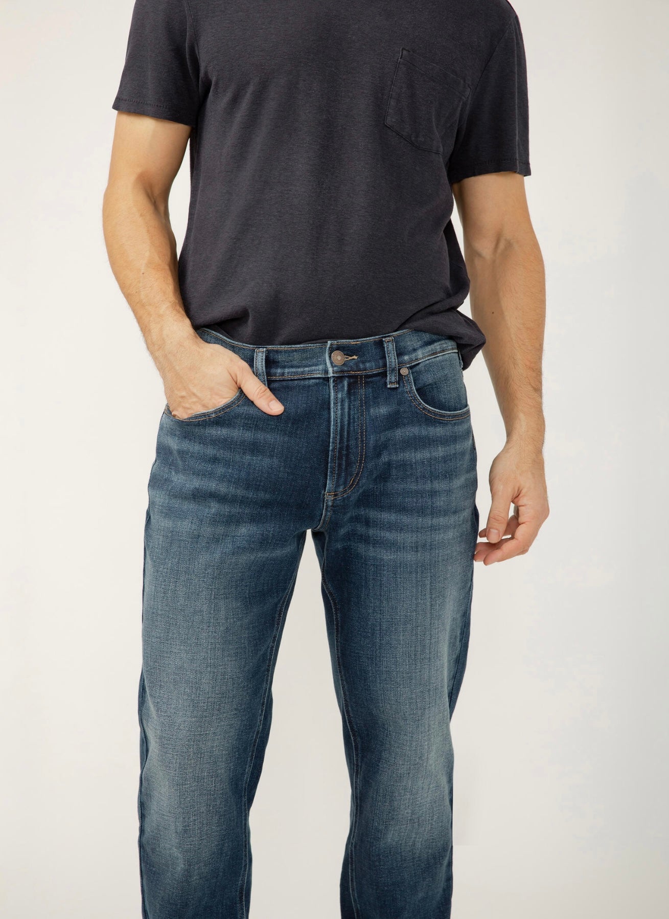 Silver Jeans Grayson Classic Fit Straight Leg