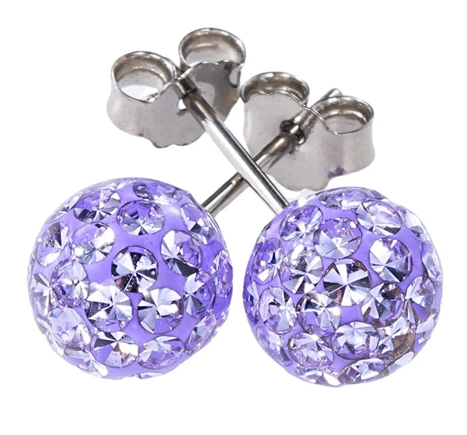 Christinium 6mm Titanium Studs