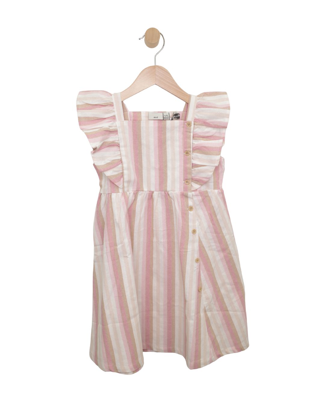 MID Pink Striped Dress SP