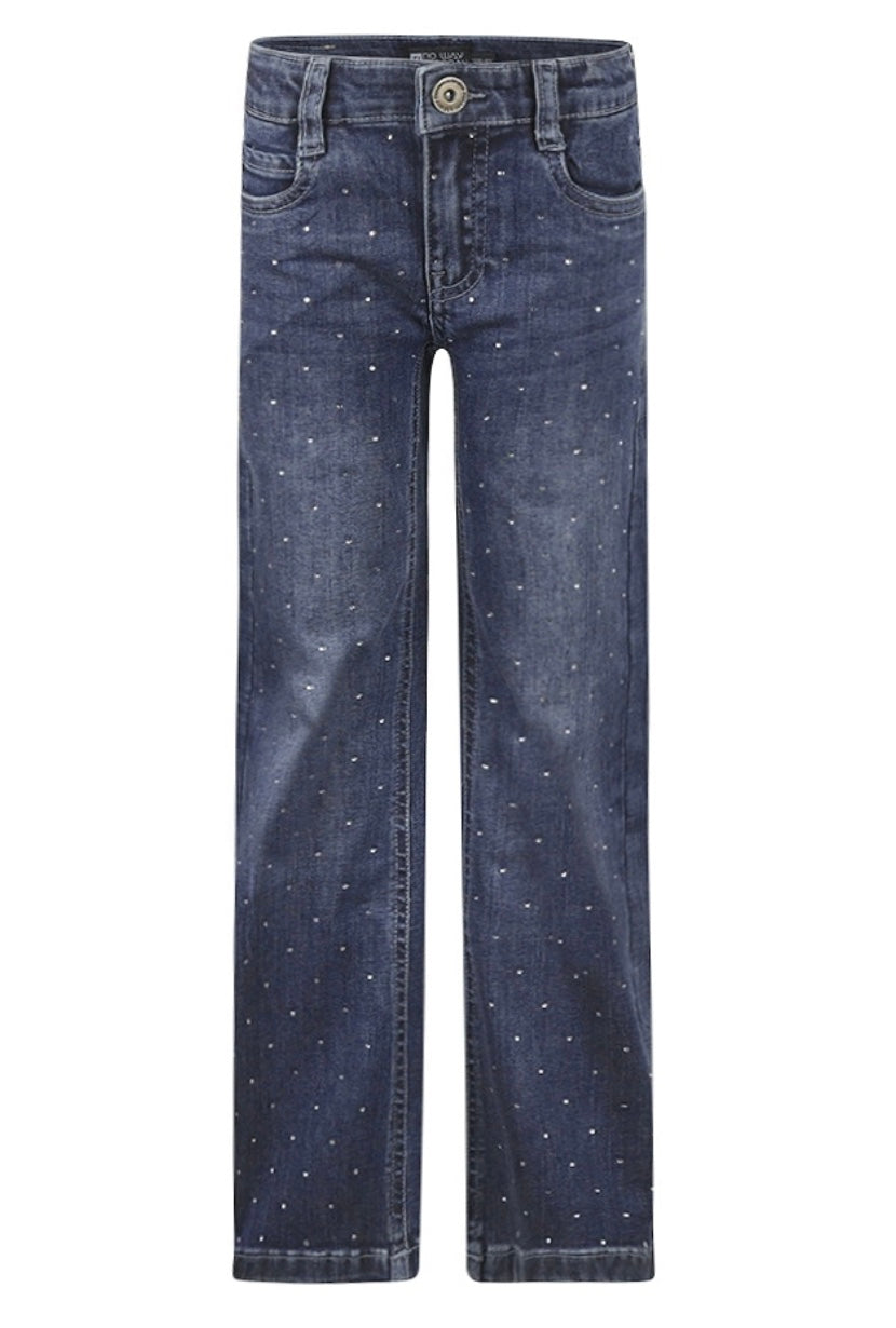 No Way Monday Diamond Flare Jeans FN