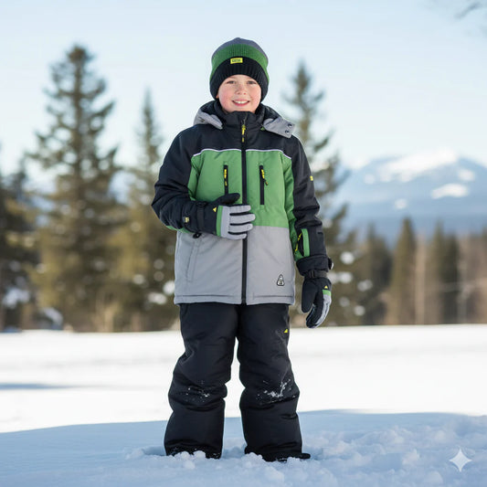 Blizz- 5 Piece Green Snowsuit Set FN