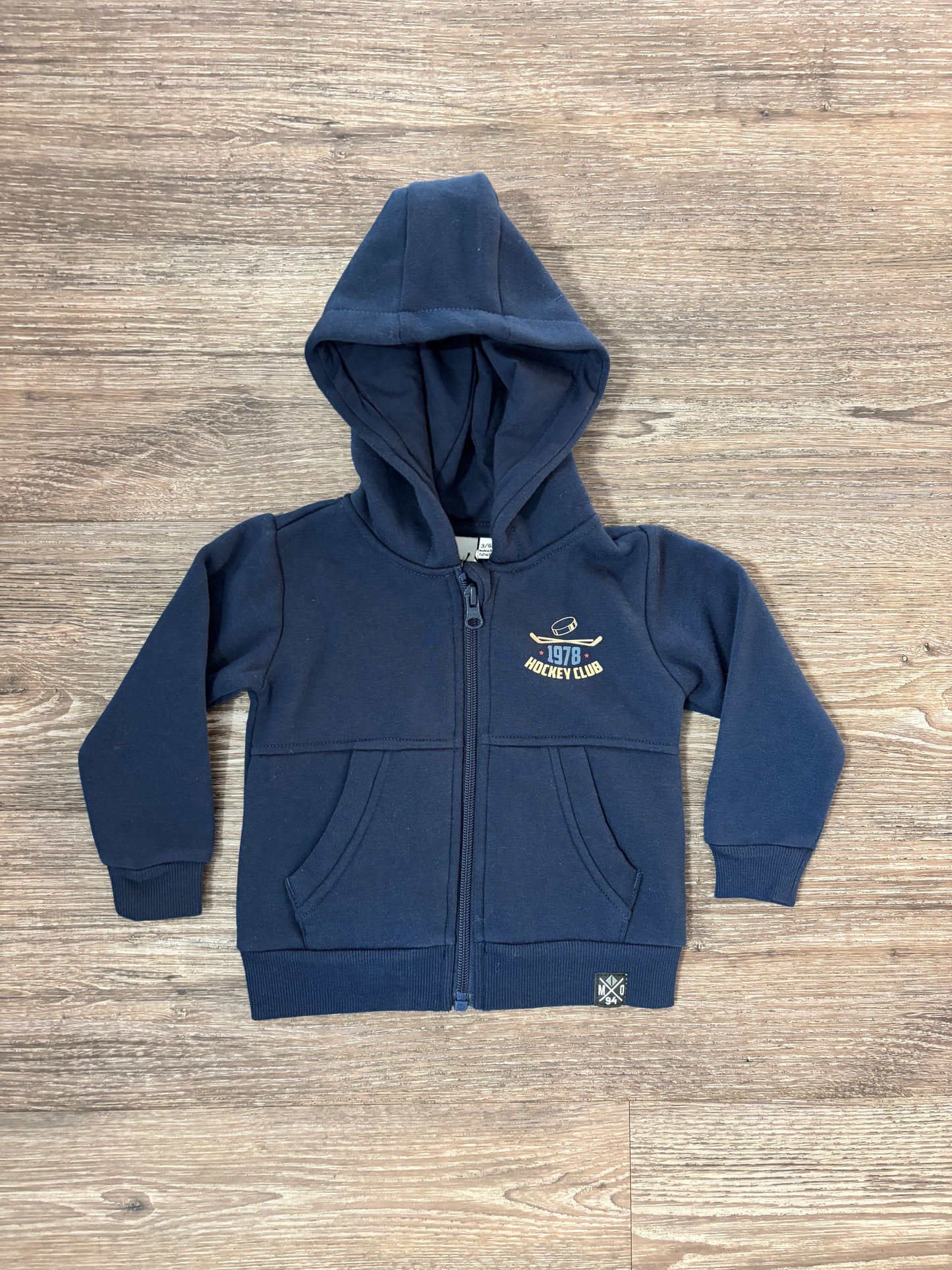 MID Navy Hockey Hoodie FN