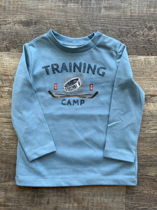 MID Blue Hockey Long Sleeve FN