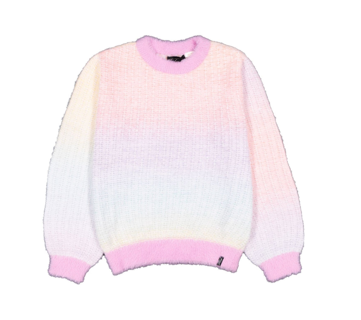 Silver Rainbow Crew Neck Sweater FN