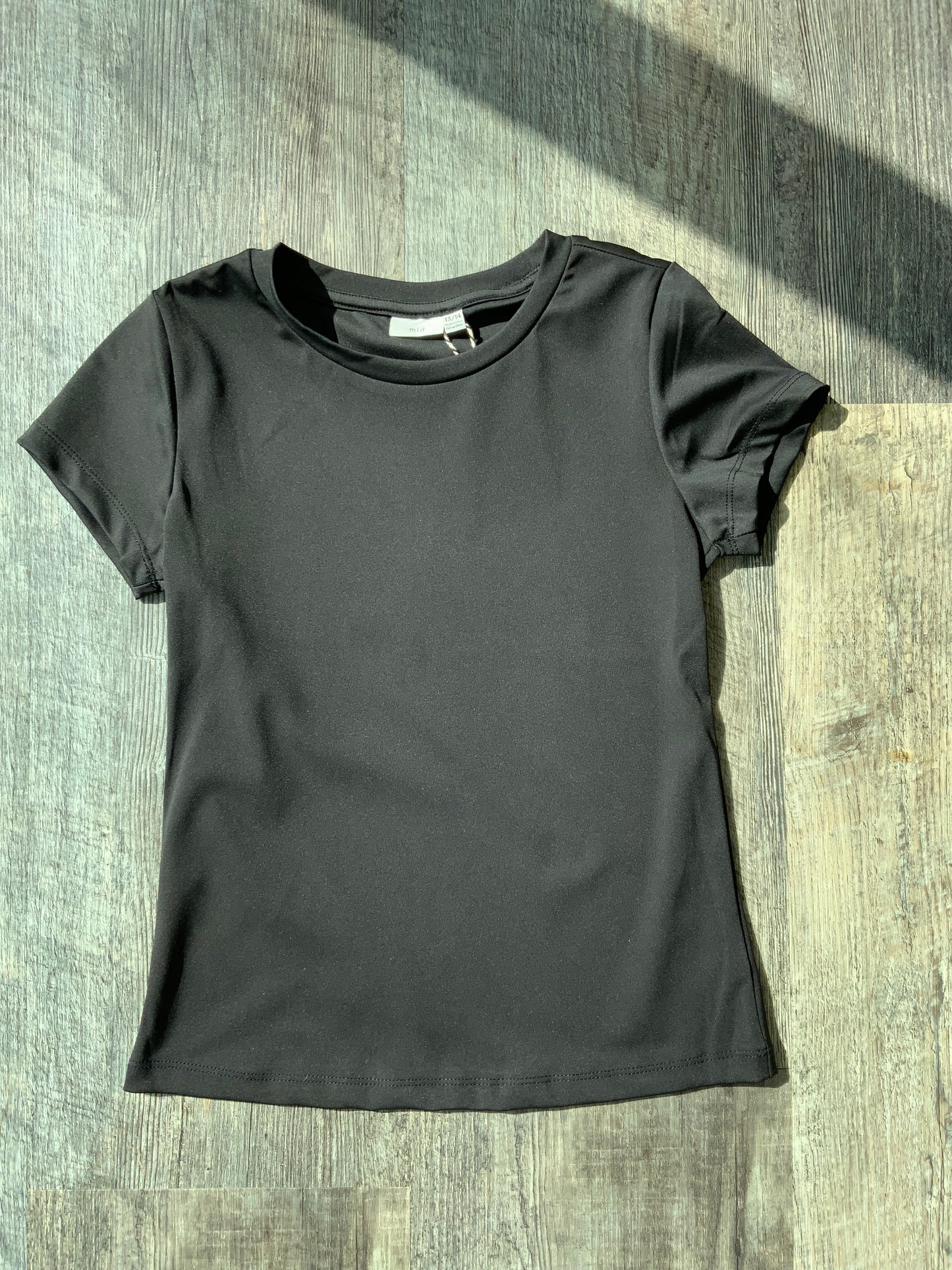 MID Black Tee Shirt- 02-07