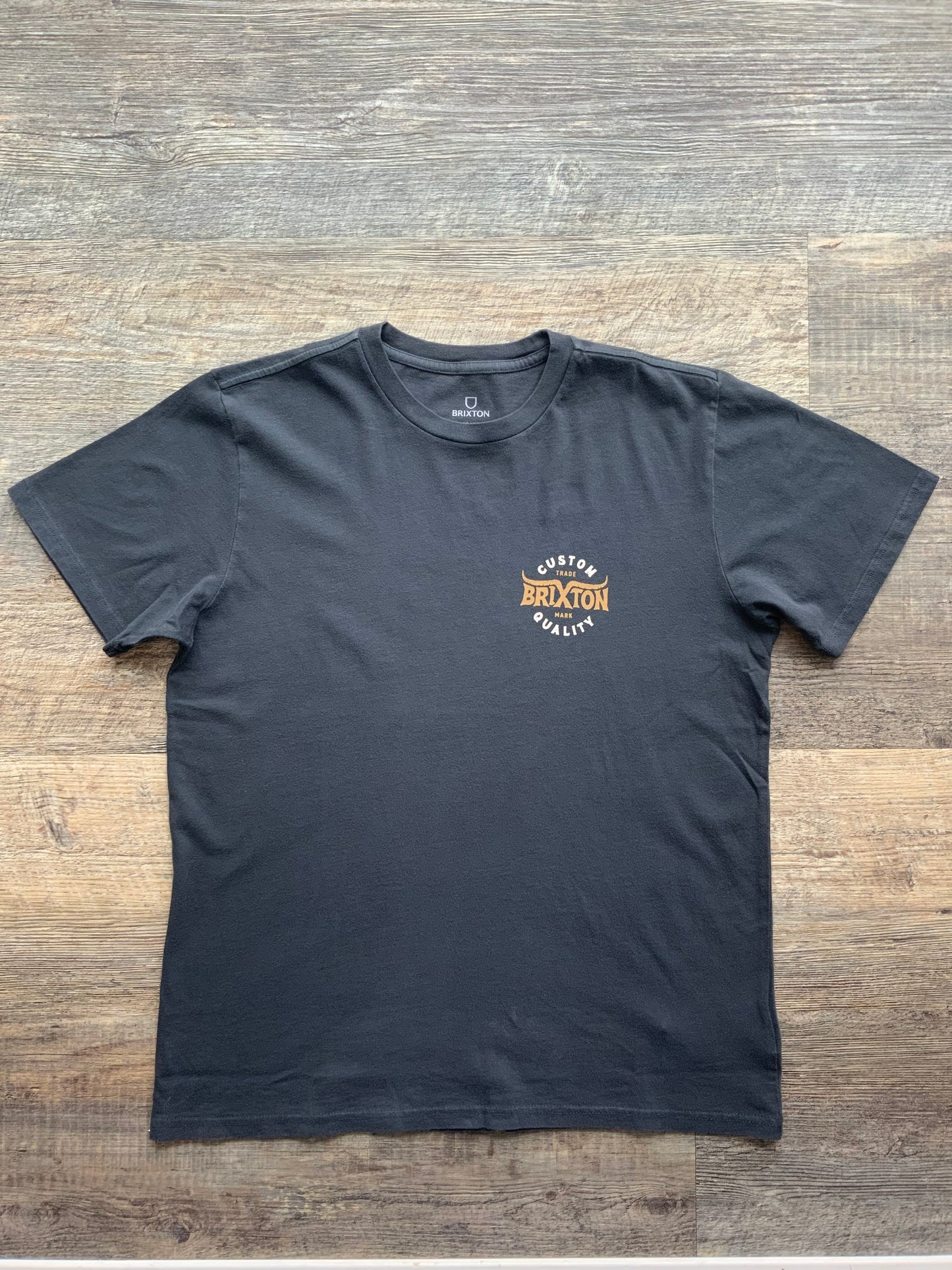 Brixton Worn Wash Black Tee