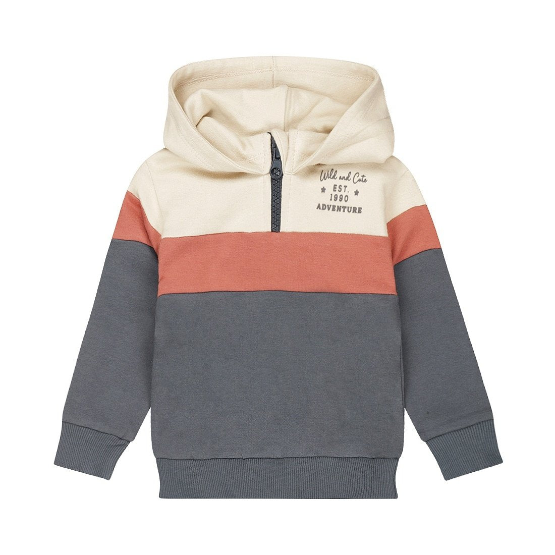 Dirkje 1/4 Zip Hooded Sweater FN